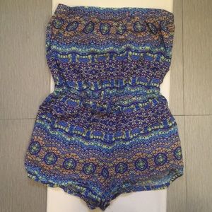 Forever 21 Beach Romper - Size Small